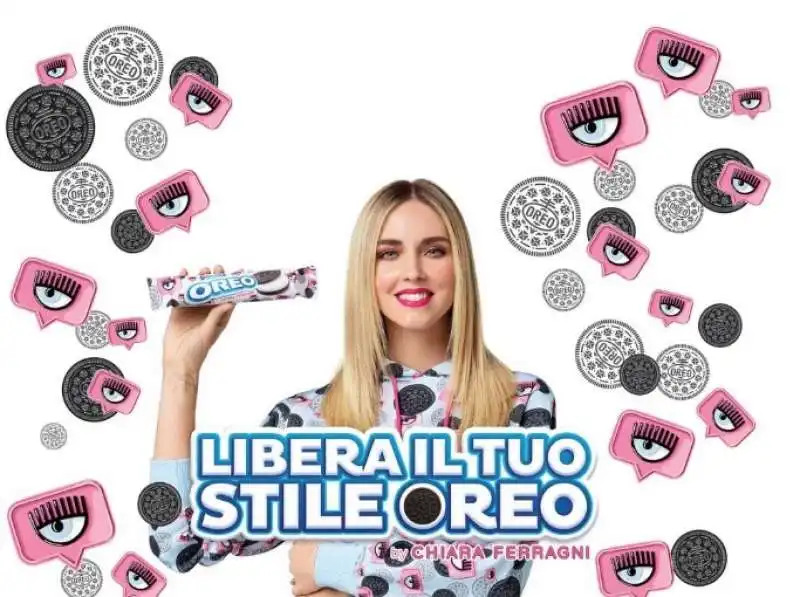 chiara ferragni e i biscotti oreo 1