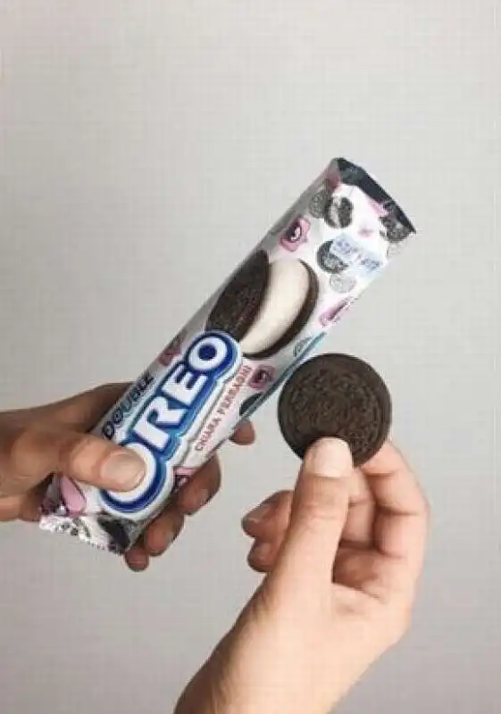 chiara ferragni e i biscotti oreo 2