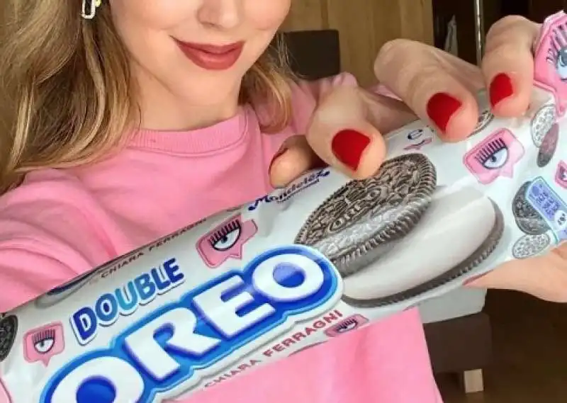 chiara ferragni - oreo