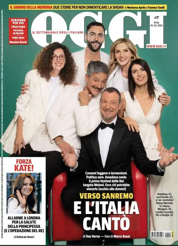 COPERTINA OGGI - 24-31 GENNAIO 2023 