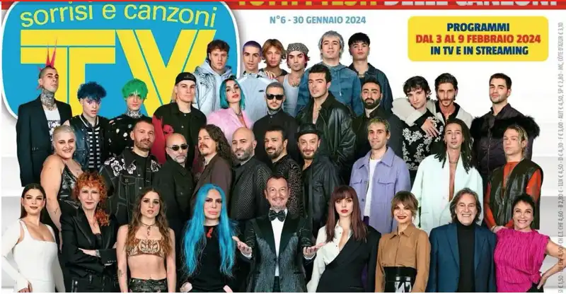 COPERTINA TV SORRISI E CANZONI