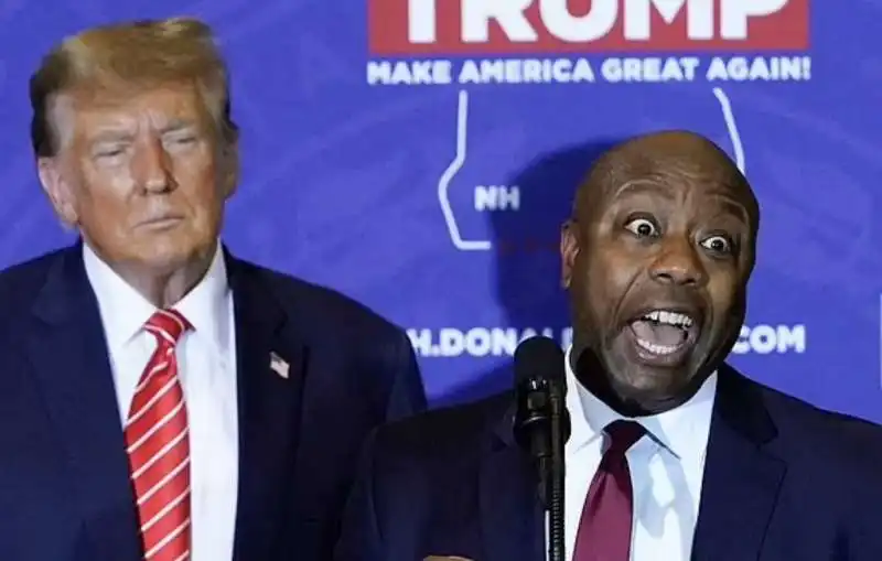 donald trump tim scott   new hampshire. 