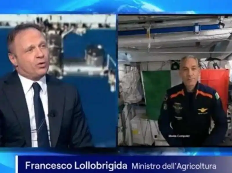 francesco lollobrigida al tg1    