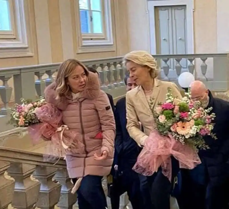 GIORGIA MELONI E URSULA VON DER LEYEN A FORLI