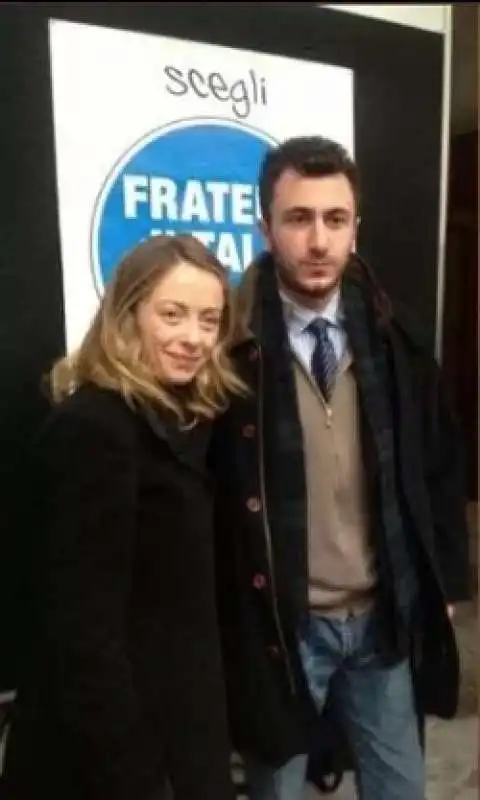 Giorgia Meloni Emanuele Pozzolo nel 2013