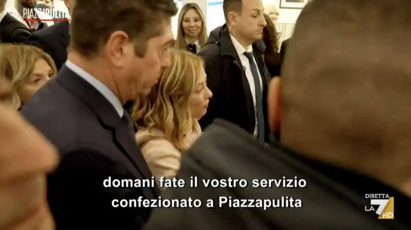 giorgia meloni   piazzapulita   1