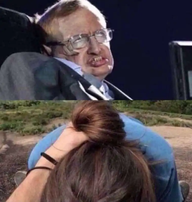 i meme su stephen hawking sull isola di jeffrey epstein 10