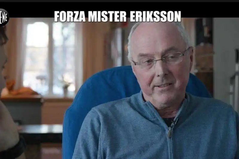 il servizio delle iene su sven goran eriksson 