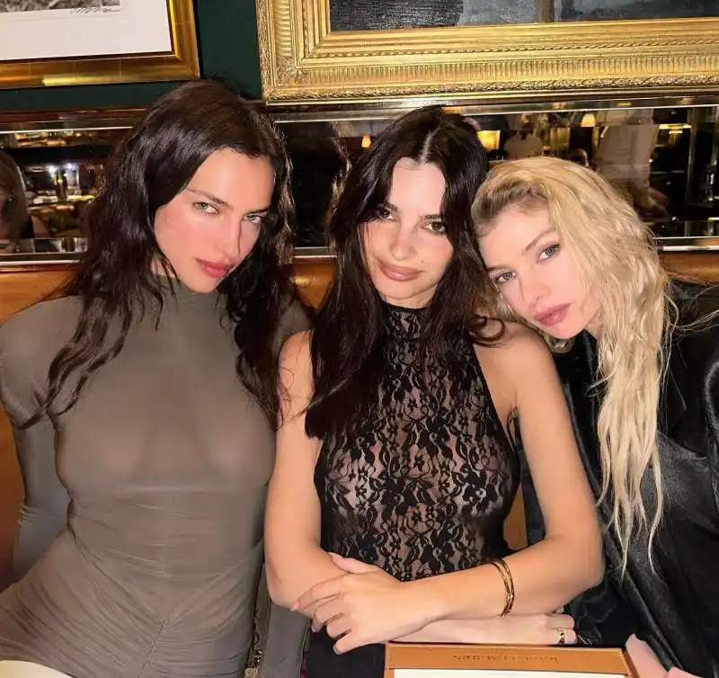 irina shayk   emily ratajkowski   stella maxwell