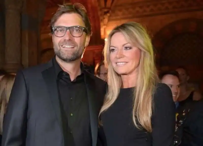 JURGEN KLOPP E LA MOGLIE 