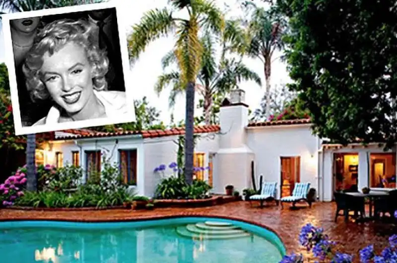 la casa di marilyn monroe a brentwood 1