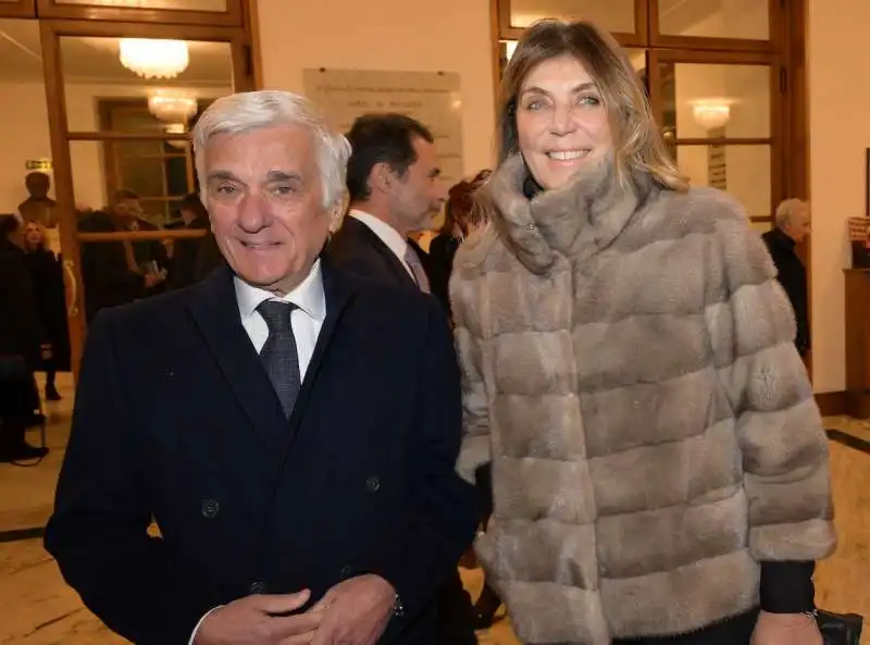 luigi chiariello con la moglie raffaella  foto di bacco