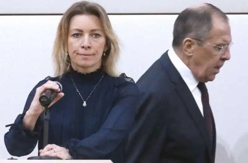 maria zakharova SERGEJ LAVROV