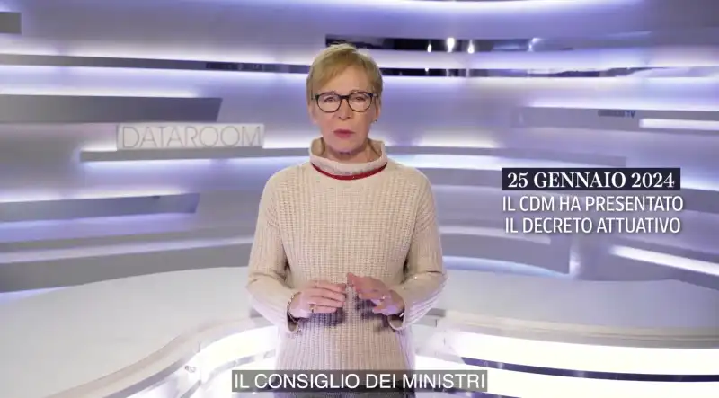 MILENA GABANELLI - ASSISTENZA AGLI ANZIANI - DATAROOM