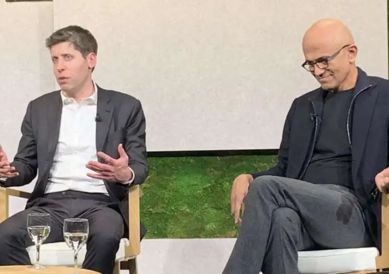 sam altman   satya nadella 