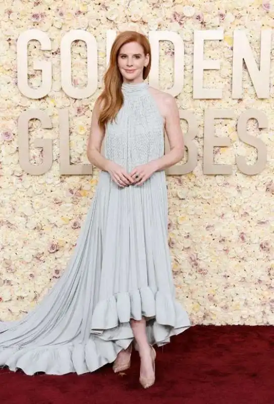 sarah rafferty in lanvin