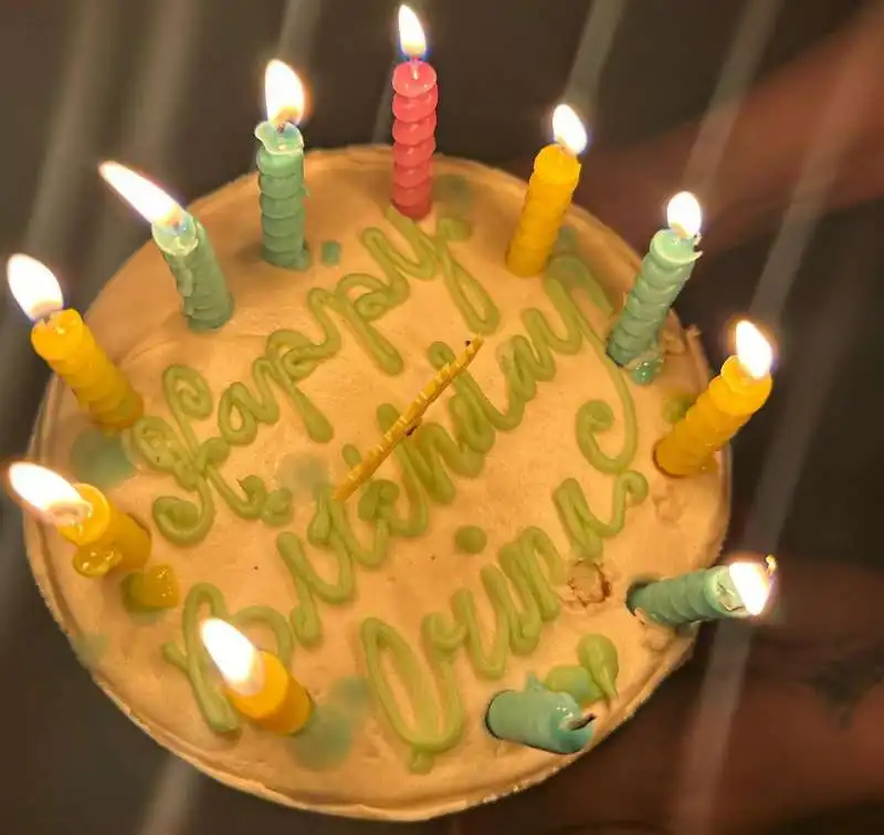 torta di compleanno di irina shayk 