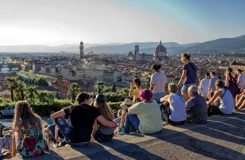 turisti a firenze   4