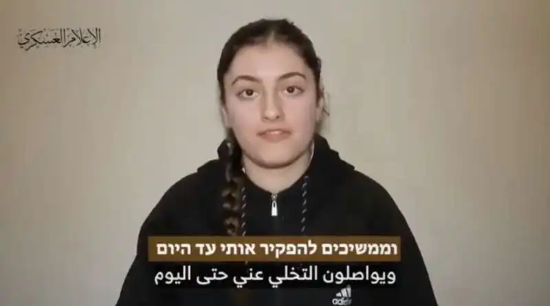 video degli ostaggi israeliani pubblicato da hamas   3