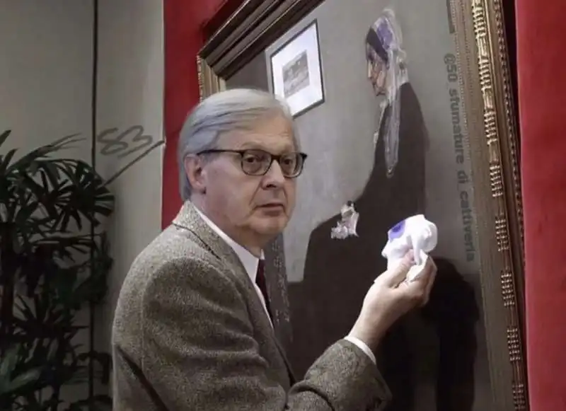 VITTORIO SGARBI - MEME BY 50 SFUMATURE DI CATTIVERIA 