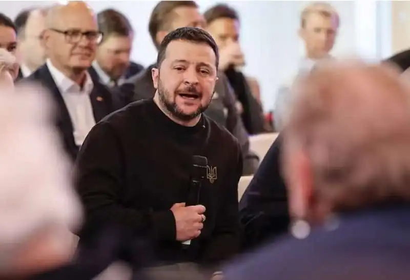 Volodymyr Zelensky  a Davos 