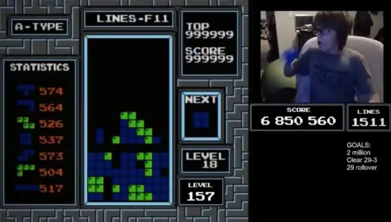 willis gibson conclude il gioco del tetris 6