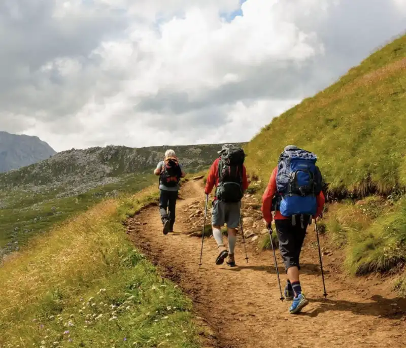 Cammino Retico sulle Dolomiti 