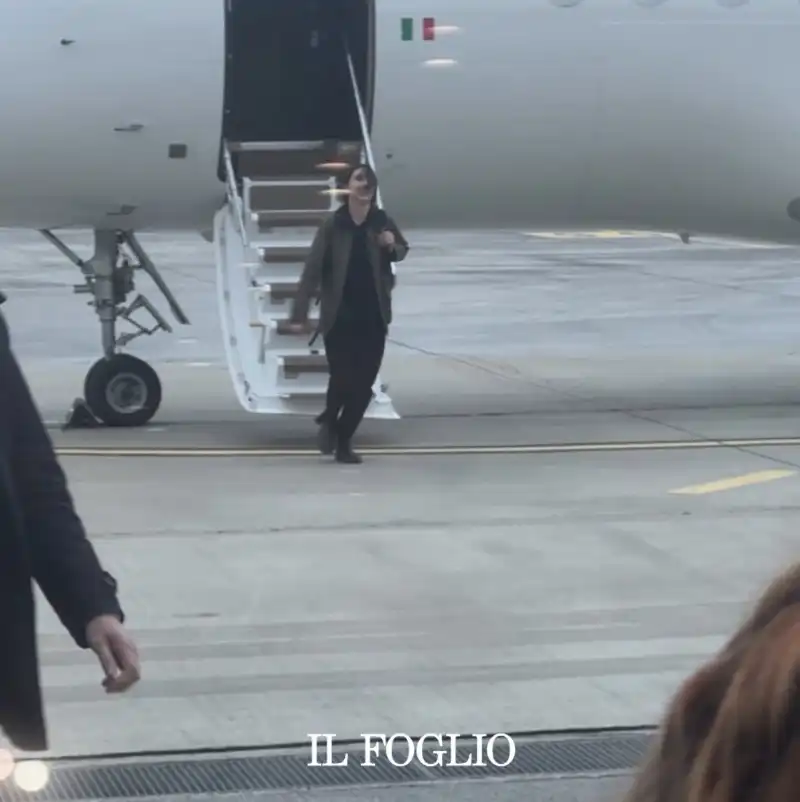 cecilia sala arriva a ciampino