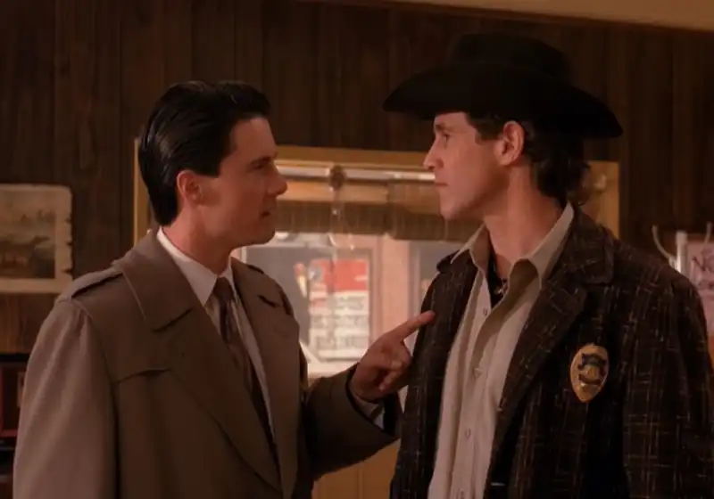 dale cooper e lo sceriffo harry s. truman