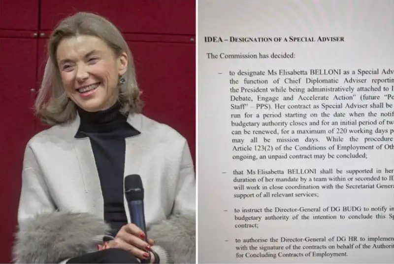 ELISABETTA BELLONI E LA NOMINA A CONSIGLIERE DI URSULA VON DER LEYEN