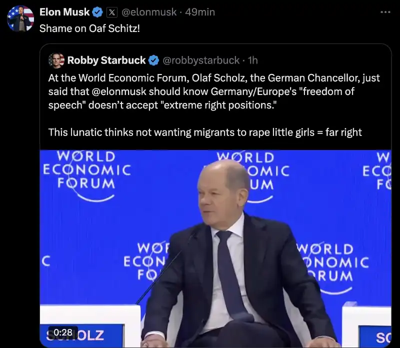 ELON MUSK VS OLAF SCHOLZ 