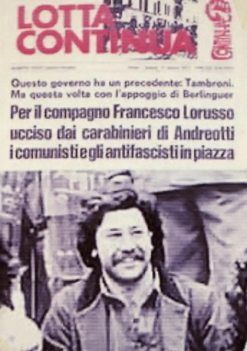 francesco lorusso   lotta continua 