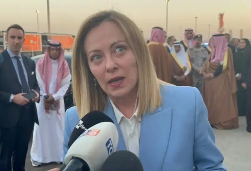 GIORGIA MELONI A GEDDA, IN ARABIA SAUDITA 