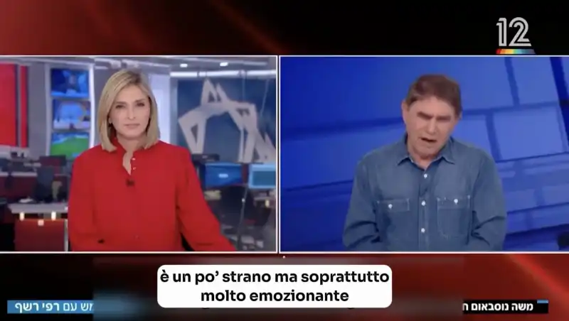 giornalista israeliano ha la sla ma appare in tv con un avatar ai 1