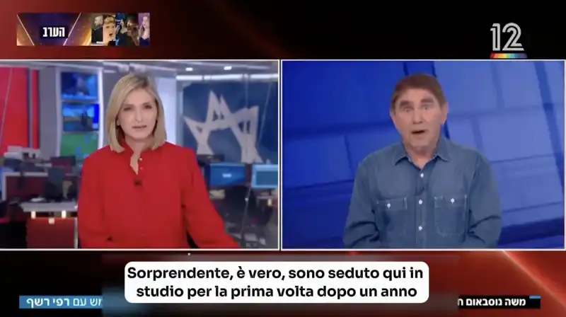 giornalista israeliano ha la sla ma appare in tv con un avatar ai 3