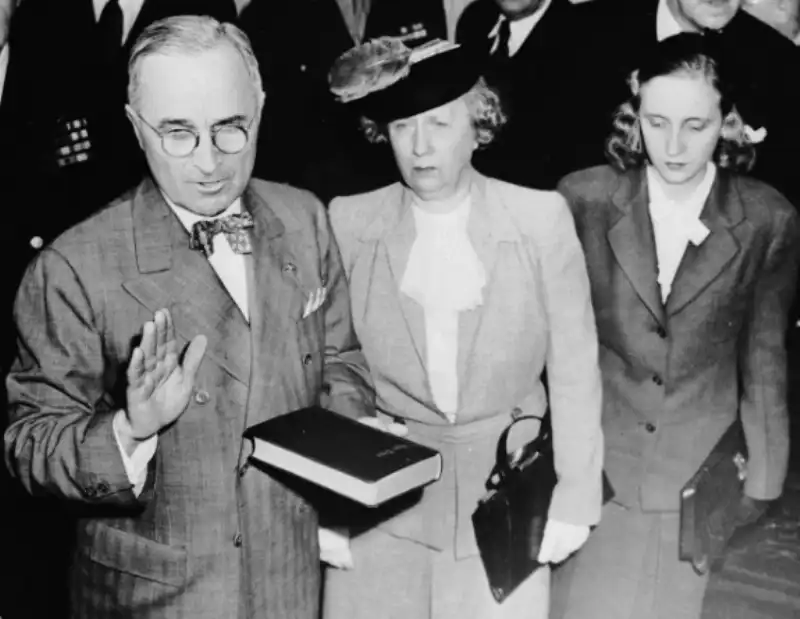 insediamento harry s. truman   1945