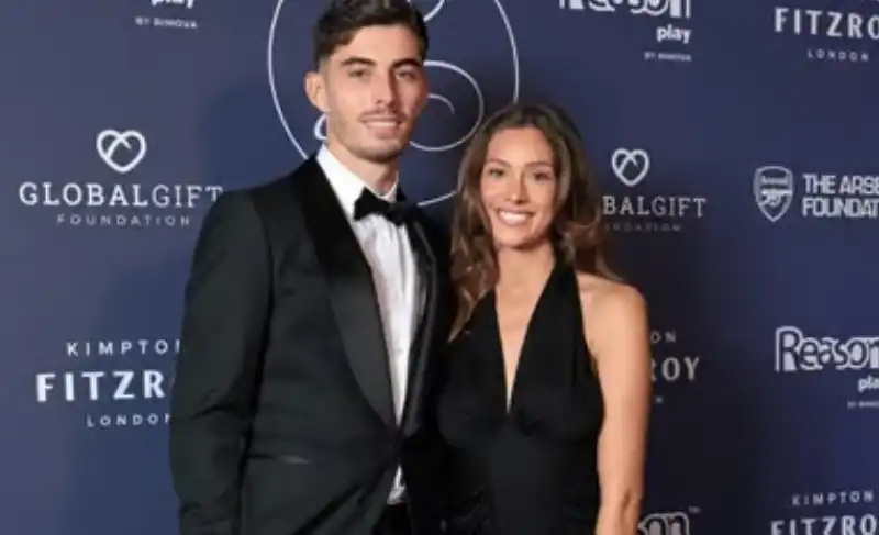 kai havertz e la moglie sophia