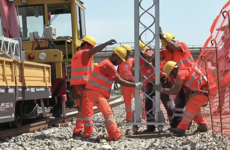 lavori sulla rete ferroviaria 