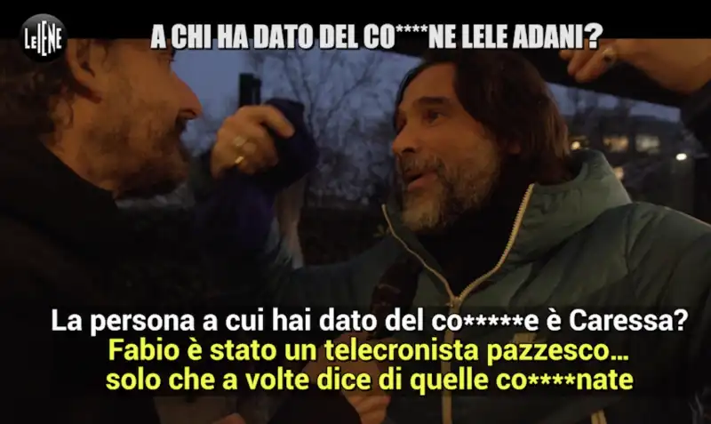 le iene   scazzo adani caressa   1