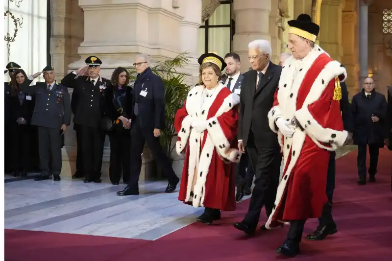 margherita cassano sergio mattarella - inaugurazione anno giudiziario 2025 - foto lapresse