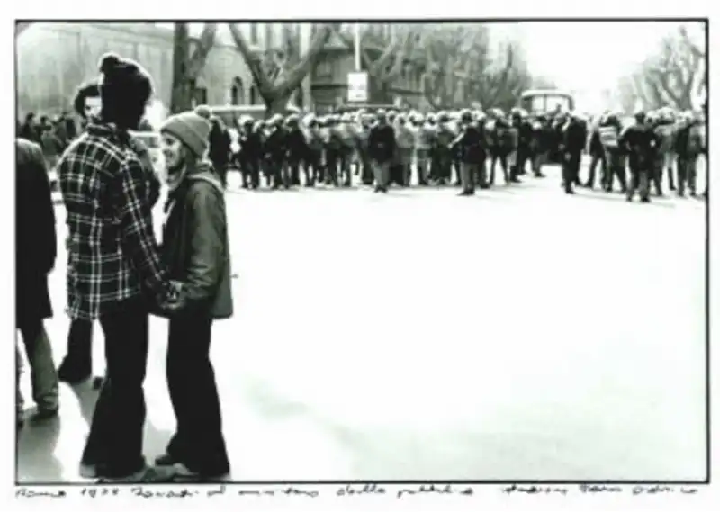 movimento studentesco del 1977 a roma   foto di tano damico   9