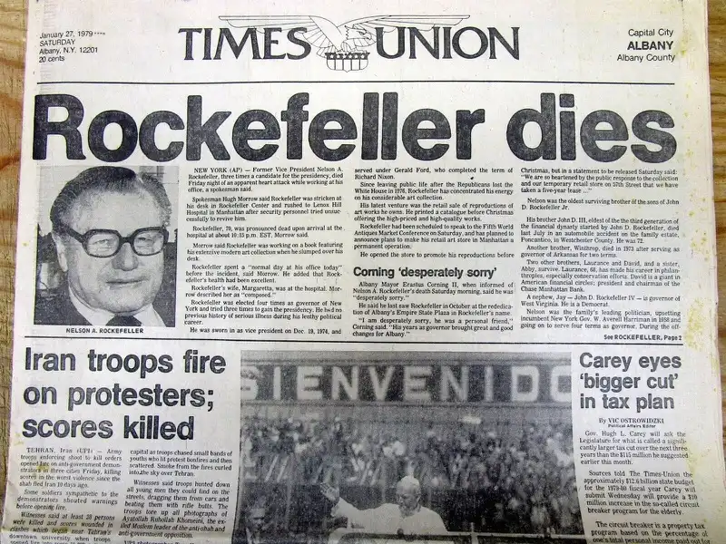 nelson rockefeller muore times union