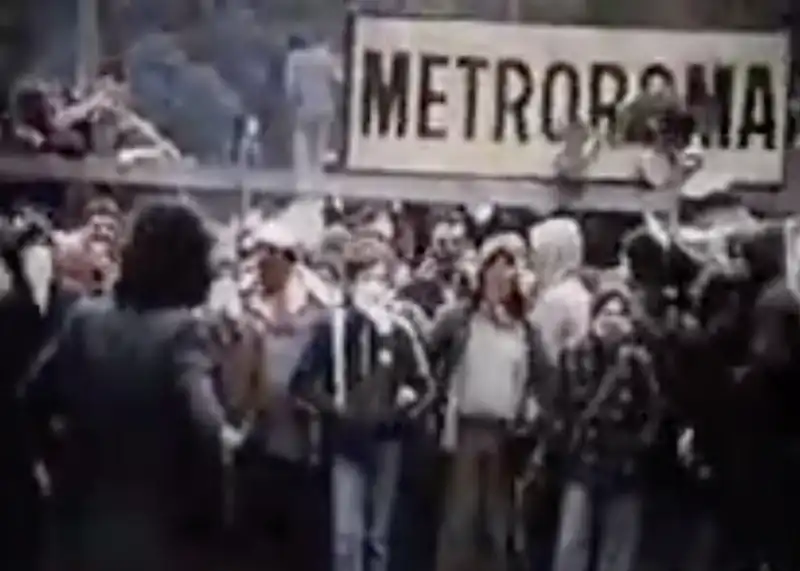 roma   scontri tra studenti e polizia   12 marzo 1977   8