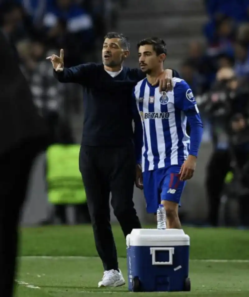 Sergio Conceicao e il figlio Rodrigo