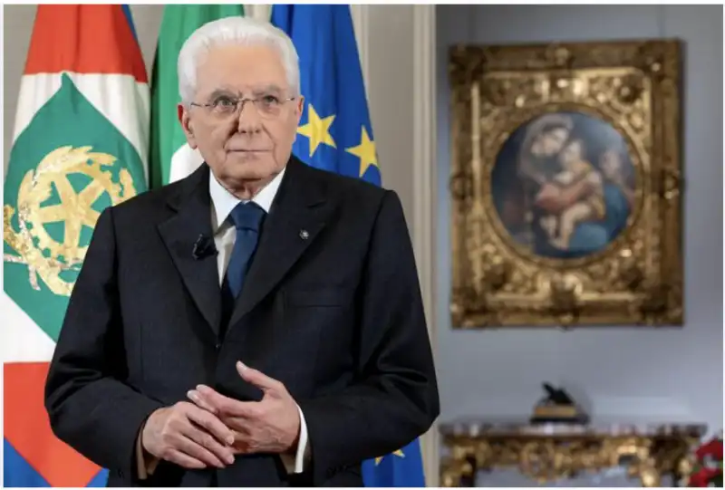 SERGIO MATTARELLA DISCORSO FINE ANNO 