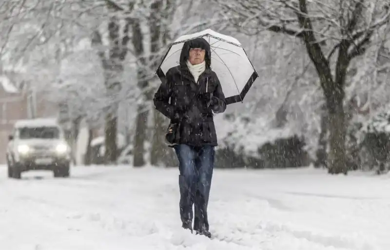 tempesta di neve in europa 1