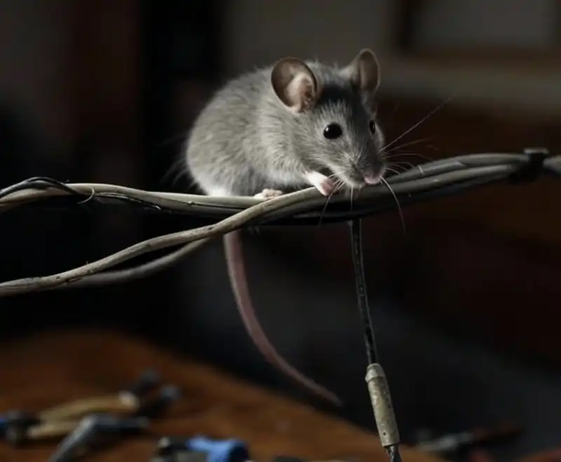 topo rosicchia cavi elettrici   immagine generata dall ia   2