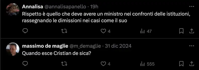 tweet sugli auguri di buon anno di daniela santanche 3