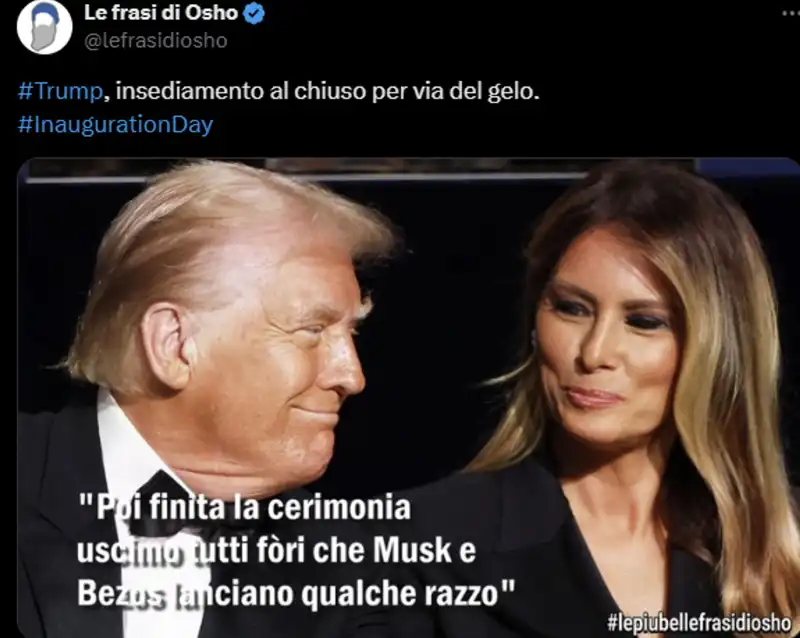 tweet sull insediamento di donald trump   4