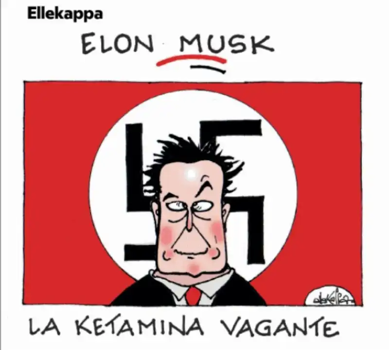 VIGNETTA ELLEKAPPA - ELON MUSK KETAMINA VAGANTE